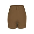 thumbnail image 6 of Ltctricy Shorts for Women Dressy Casual High Waisted Twill Work Shorts Summer Trendy Shorts with Pockets, 6 of 6