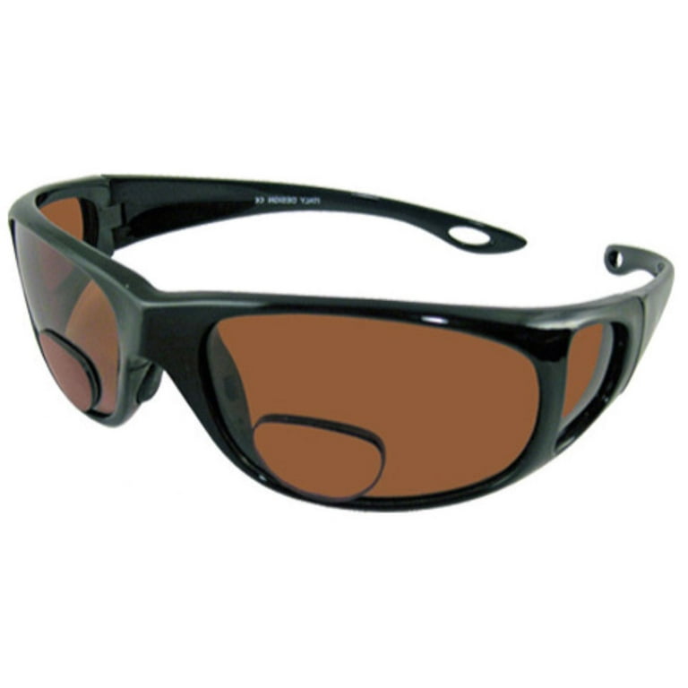 ウェア Sight Master Fishing Sunglasses Brown KnotMaster Adult Rogue Black Polarized Bifocal Fishing Sunglasses