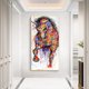 thumbnail image 2 of Cuadros Decorativos Lienzo pintado pintura al óleo por números pintado caballo DIY moderno dormitorio pared arte JShteea Nuevos Originales, 2 of 9