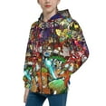 thumbnail image 2 of Boys Girls The Cuphead Show Hoodie 3D Print Pullover Hooded Long Sleeve Sweatshirts Tops Blouse with Pocket X-Large, 2 of 6