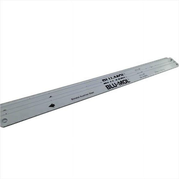 Disston Blu-Mol 12 In. 18 Tpi Bi-Metal Hack Saw Blade, 10 Pack