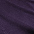 thumbnail image 4 of BNM Flannel Cotton Solid Sheet Set, Split King, Purple, 4 of 6