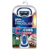 Gillette Fusion Proglide, Manual Razor, Chicago Cubs, 1ea