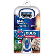 Gillette Fusion Proglide, Manual Razor, Chicago Cubs, 1ea