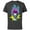Charcoal, variant on Villains Hades Hot Head - Short Sleeve Cotton T-Shirt for Adults - Customized-Athletic Heather