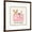 Brown Frame, variant on Haute Dog! Art Print by Chad Barrett, 16" x 16"