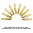 thumbnail image 3 of Langgg 10pcs Clarinet Reeds Functional B-flat Clarinet Natural Bamboo Reed Safe Clarinet Reeds Whistle Portable Traditional Bamboo Reed for Indoor Outdoor Music, 3 of 9