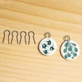 thumbnail image 4 of 50/100 PCS High Temperature Resistance Tungsten Wire Hanging Firing Hook Jump Rings Pottery Ornament Hanger Pottery Hanging Ring, 4 of 5
