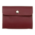 thumbnail image 1 of Uxcell 2 Pcs Organizador de Cartera de Cuero para Tarjetas de Crédito Delgado, Gris, 1 of 7