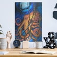 thumbnail image 6 of Luxe Metal Art '45201' by Martin Nasim, Metal Wall Art, 12"x16", 6 of 9