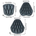 thumbnail image 3 of Motorbike Accessory Comfortable Seat Cushion Motorcycle Seat Covers Thickened Breathable Covers Shock Absorption Seat Pad, 3 of 9