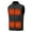 Black, variant on Men's Heated Vest Water-resistant USB Rechargeable Washable Electric Winter Heating Vests (Battery Pack Not Included)