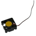 2Pin DC 12V Sleeve Bearing 6000RPM Cooling Fan with Heat Shrinkable