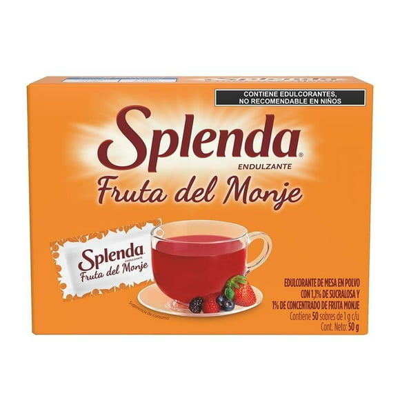 Splenda Endulzante Fruta del Monje 50 Sobres