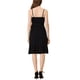 thumbnail image 3 of INSPIRE CHIC Vestido Midi de Verano sin Mangas con Tirantes Ajustables Boho Negro S, 3 of 4