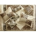 thumbnail image 5 of Nanshing Leopard 7 Piece Animal Print Comforter Set, Gold, King , Short Plush Print, 5 of 10