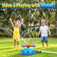 thumbnail image 4 of Flooyes 4-in-1 Water Spray Baseball Play Toys Set, Water Baseball Game Outdoor Activity, Indoor Outdoor Toys for Kids Boys Girls 6 7 8 9 10 11 12, 4 of 7