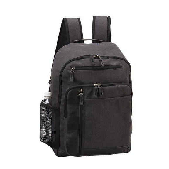 Tahoe Canvas Backpack, Black