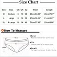 thumbnail image 2 of Womens Nylon Panties Mid Waist Stretch Briefs Ruffle Hem Non-marking Seamless Underwear (X-Large, Coffee), 2 of 8