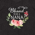 thumbnail image 4 of Inktastic Blessed to Be a Nana with Flowers Women's Plus Size T-Shirt, 4 of 5