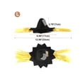 thumbnail image 2 of Sombrero Con Parche De Espantapájaros, Gorro Decorativo De Espantapájaros Para Mascotas, Diseño De Costura De Trapo, Sombrero Con Parche Para Mascotas, Gorro Ligero Con Parche De Halloween Para Cateissary PT001705-02, 2 of 6