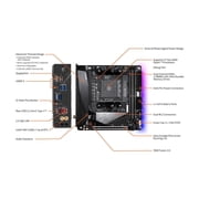 GIGABYTE AMD B550 Mini-ITX AORUS Motherboard with Direct 8 Phases Digital VRM