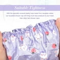 thumbnail image 3 of Gorros de ducha impermeables MACHAO para niños Rosa y Morado Talla Única 2 Piezas, 3 of 5