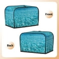 thumbnail image 3 of Fotbe Crystal Clear Ocean Waves for Two Slice Toaster Cover, Fingerprint Protector, Super Soft Appliance Cover And Dust Cover,Bread Dust Cover & Fingerprint Protection, 3 of 7