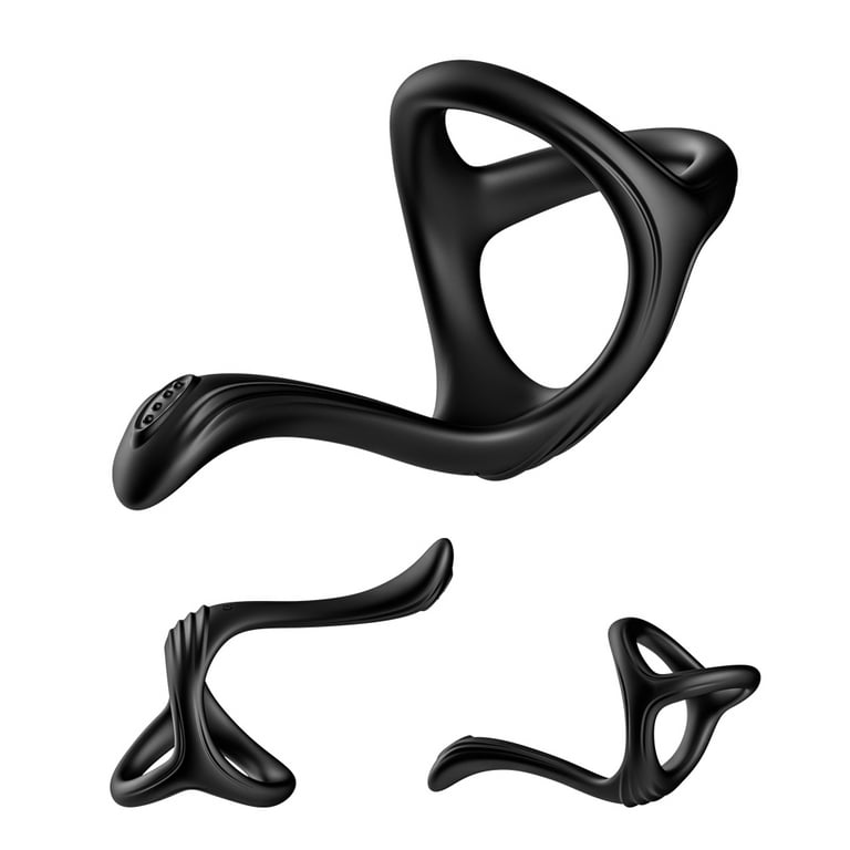Triangle Penis Ring with Tail,Stretchy Cock Ring,Penis Trainer for Erection  Enhancing,Sex Toy for Men 