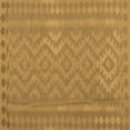 thumbnail image 1 of Ahgly Company Indoor Square Southwestern Brown Country Area Rugs, 5' Square, 1 of 4