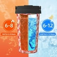 thumbnail image 5 of Honeii Cute Strawberry Print Travel Coffee Mug Insulated Coffee Cup with Leakproof Lid, Coffee Tumbler, Reusable Coffee Cups with Seal Lid, 5 of 8