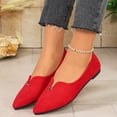 thumbnail image 4 of Women's Casual Shoes Everyday Wear Versatile Slip on Design Work Casual Outings Comfortable Flat Sole Womens Casual Shoes Slip On Shoes Women Comfort Shoes for Women Comfortable Work Shoes for Women, 4 of 6