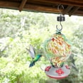 thumbnail image 2 of Comedero para pájaros con pintura colorida para patio, herramienta de alimentación de agua, equipo para colibríes, tipo D, 2 of 14