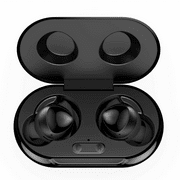 UrbanX Street Buds Plus True Bluetooth Wireless Earbuds For Lenovo Vibe K5 Plus With Active Noise Cancelling (Charging Case Included) Black