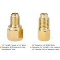 thumbnail image 2 of VONKY High And Low Edge Manual Quick Coupler Connector Easy Operation For Automotive Air Conditioning 1PCS, 2 of 6