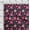 Dark Burgundy, variant on oneOone Organic Cotton Poplin Twill Fabric Leaves & Floral Artistic Printed Fabric 1 Yard 42 Inch Wide