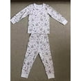 thumbnail image 4 of WIBACKER 2-7T Funny DIY Hand Ice Cream Painted Pajamas Set for Little Girls You Can Color With Markers, 4 of 12