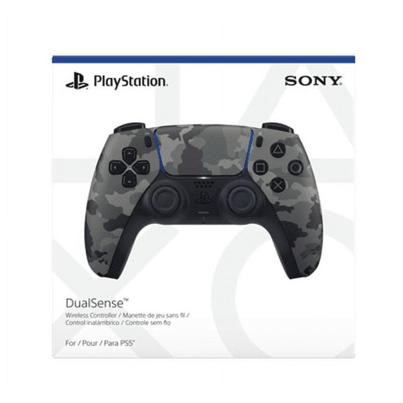 Sony PS5 DualSense Wireless Controller - Grey Camouflage
