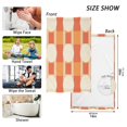 thumbnail image 6 of Yayeee 100% Cotton Hand Towels for Bathroom 16" x 28" Soft Absorbent Kitchen Towel, Beige Geometric Circles, 6 of 7