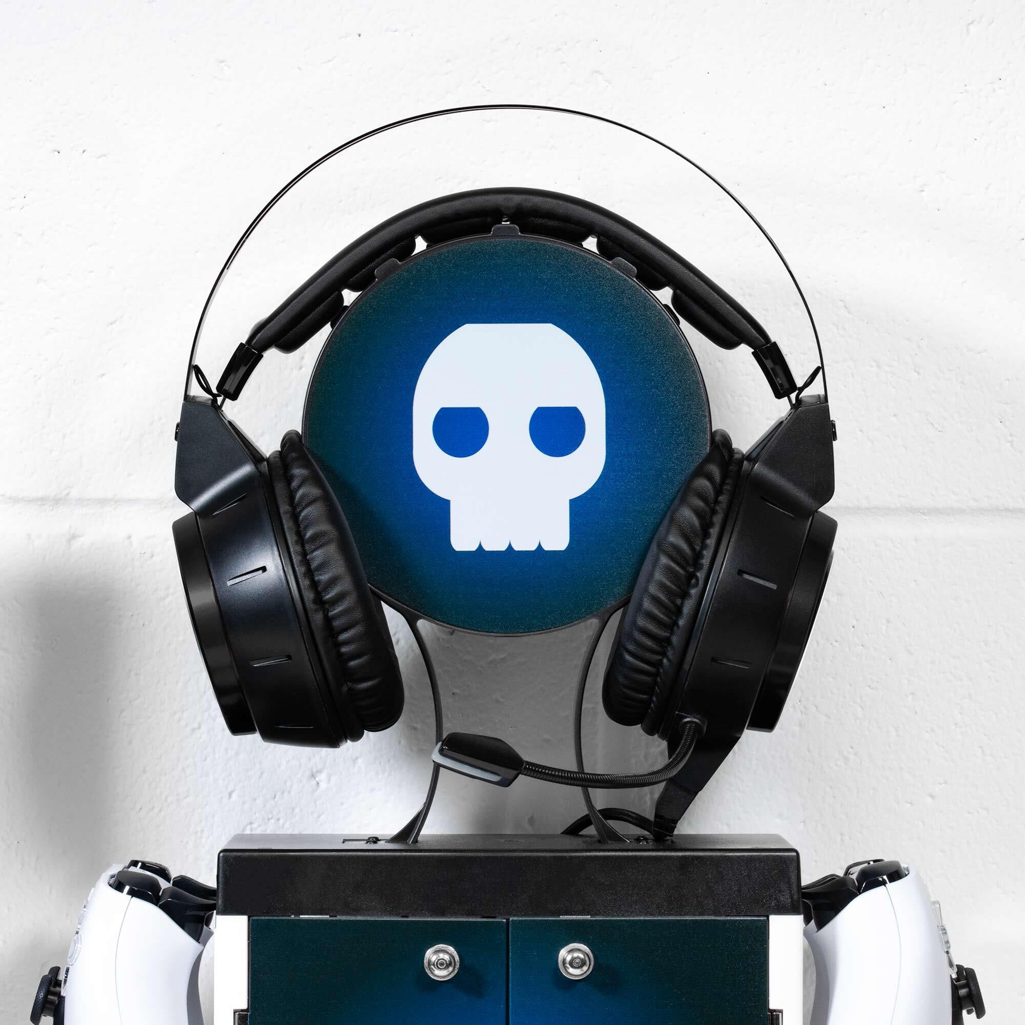 Numskull PS5 Inspired Gaming Locker, Controller Holder, Headset Stand for PS5, Xbox Series X|S, Nintendo Switch - Official Numskull Merchandise