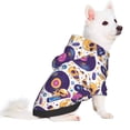 thumbnail image 2 of Balery record rock Skull star Sudadera con Capucha para Perros Pequeños – Ropa para Mascotas, Disfraz para Perros y Gatos, Ideal para Fiestas y Cosplay-Medium, 2 of 7