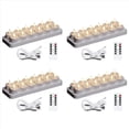thumbnail image 1 of Velas de Té Recargables, 48 Velas Recargables con Base de Carga Remota, Velas LED Sin Llama, 1 of 5