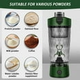 thumbnail image 6 of Electric Protein Shaker Bottle, Self-Stirring Mixing Cup, Tritan, 22oz, 6 of 8