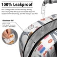 thumbnail image 5 of Insulated Lunch Bag Women Reusable Cute Tote Lunch Box for Adult Men Leakproof Cooler Lunch Bags for Weekend Picnic/Beach Party (Tower ), 5 of 7