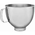 thumbnail image 1 of KitchenAid 5 Quart Tilt Head Hammered Stainless Steel Bowl, KSM5SSBHM, 1 of 4