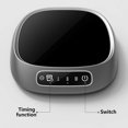 thumbnail image 5 of Cup Warmer for Desk Fastest Heating Coffee Mug Warmer 3 Speed Adjustment Heating Beverage Warmer for Desk Office White, 5 of 5