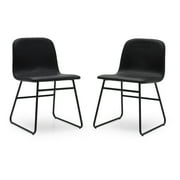 MoDRN Industrial Dax Dining Chair, Set of 2, Multiple Colors