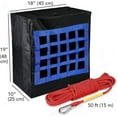 thumbnail image 3 of ISOP Fire Evacuation Device for Pets up to 55 Pounds - Compact Safety Equipment - Rope 50 Feet Incl. - Emergency Survival Kit for Animals (Medium 19"x18"x10"), 3 of 7
