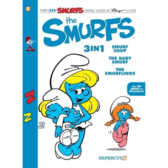 Pre-Owned Smurfs 3-in-1 #5 (5) (The Smurfs Graphic Novels), 9781545808573, 1545808570, Paperback,