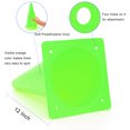 thumbnail image 2 of 12 Inch Green Traffic Training Cones, Plastic Safety Parking Cones, Agility Field Marker Cones for Soccer Basketball Football Drills Training, Outdoor Sport Activity & Festive Events - 12 Pack, 2 of 5
